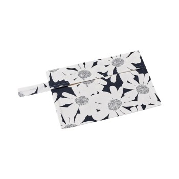 Chic Mic Trousse de toilette Kukkia 25 x 18 cm, noir/blanc Chic Mic Trousse de toilette Kukkia 25 x 18 cm, noir/blanc