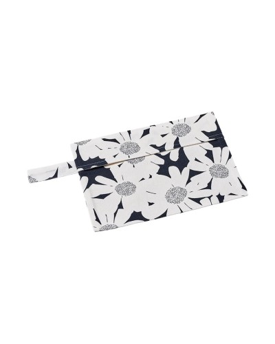 Chic Mic Trousse de toilette Kukkia 25 x 18 cm, noir/blanc