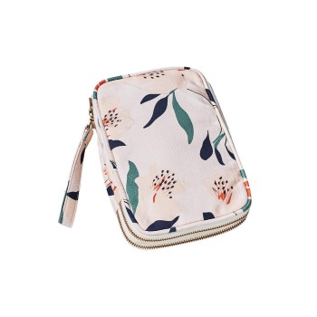 ChicMic Travel Organizer - Botanic poetry, 20x12.5x6cm, 100% Bio Baumwolle