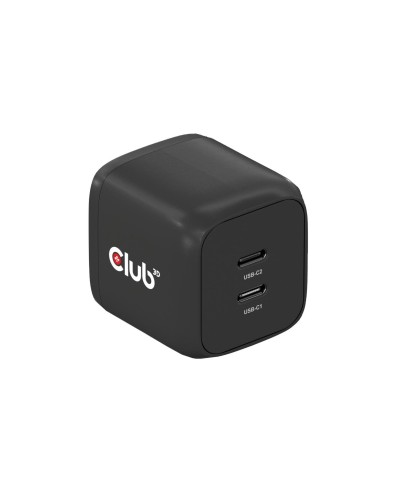 Club 3D, Ladegerät 100W GaN-Technologie, 2x USB Typ A, 2x USB Typ C, PD