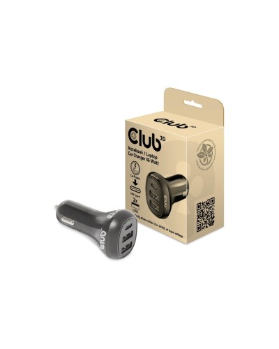 Club 3D Chargeur de voiture CAC-1921