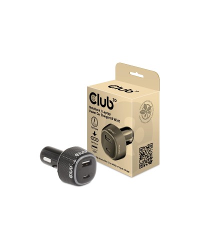 Club 3D Chargeur de voiture CAC-1922