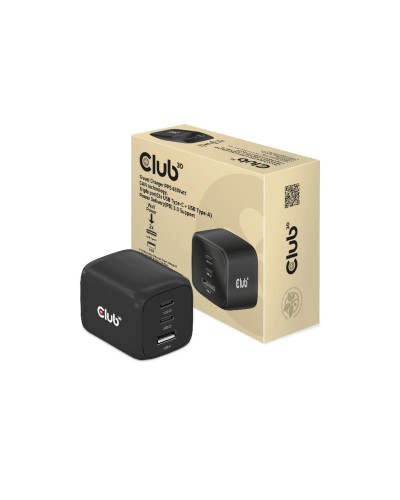 Club 3D Chargeur mural USB PPS 65Watt Technologie GAN CAC-1913