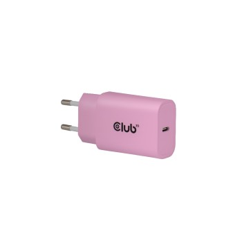 Club 3D, Ladegerät 30W 2 stk, Pink, PD bis 30Watt (15V/2A) Club 3D, Ladegerät 30W 2 stk, Pink, PD bis 30Watt (15V/2A)