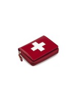 CN Portemonnaie klein mit Schweizerkreuz, Aus Leder