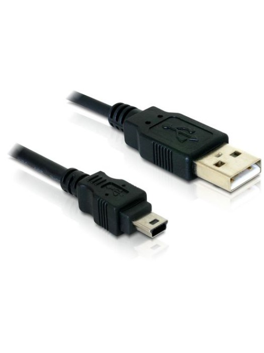 Delock Câble USB 2.0 USB A - Mini-USB B 1.5 m