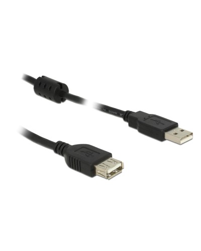 Delock Câble de prolongation USB 2.0 USB A - USB A 0.5 m