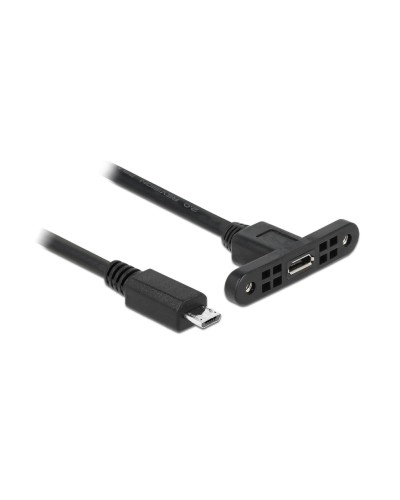 Delock Câble USB 2.0 Micro-USB B - Micro-USB B 0.25 m