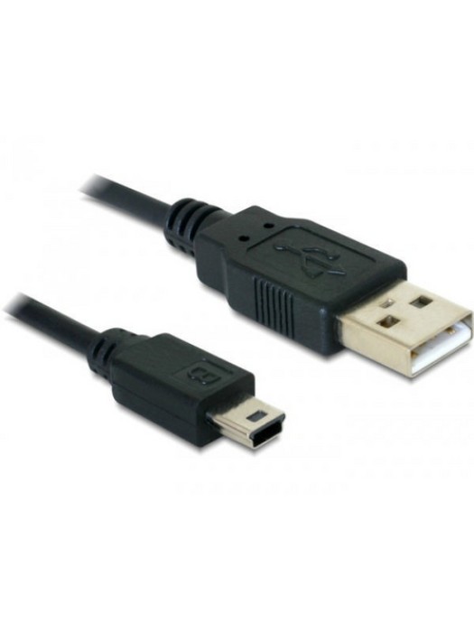 Delock Câble USB 2.0 USB A - Mini-USB B 0.7 m