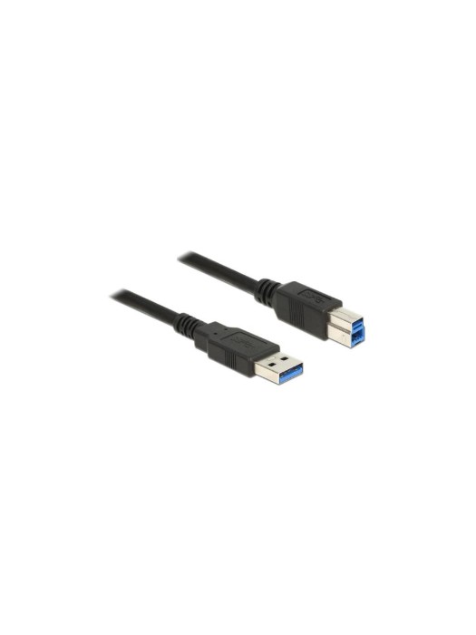 Delock Câble USB 3.0 USB A - USB B 0.5 m