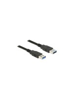USB3.0 Kabel, A-Stecker zu A-Stecker, 5m, Schwarz