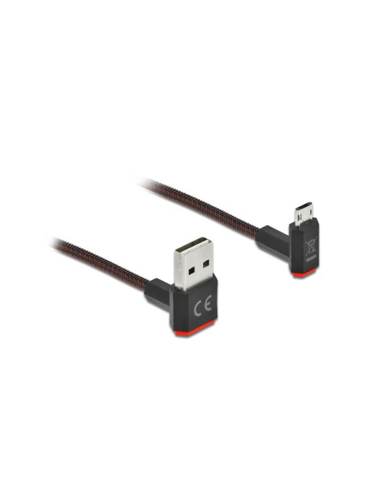 Delock Câble USB 2.0 EASY-USB USB A - Micro-USB B 0.2 m