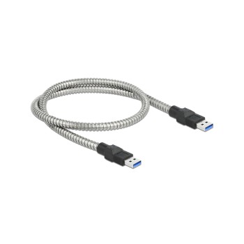 Delock USB3.2 cable, 50cm, A-A, Metalmantel, USB3.2 Gen1, 5Gbps Delock USB3.2 cable, 50cm, A-A, Metalmantel, USB3.2 Gen1, 5Gbps