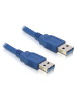 USB3.0 cable, 1.5m, A-A, blue, for USB3.0 Geräte, bis 5Gbps