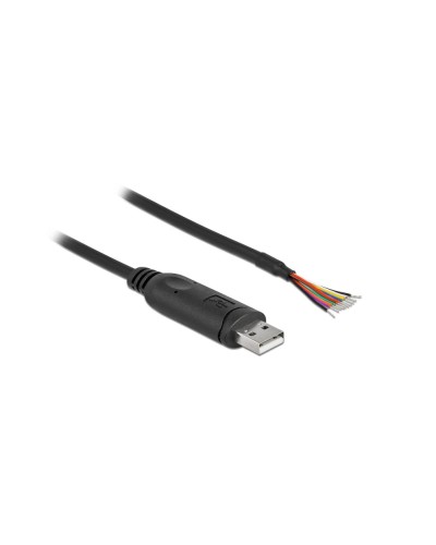 Delock Câble adaptateur USB 2.0 USB A - Ouvert 1 m