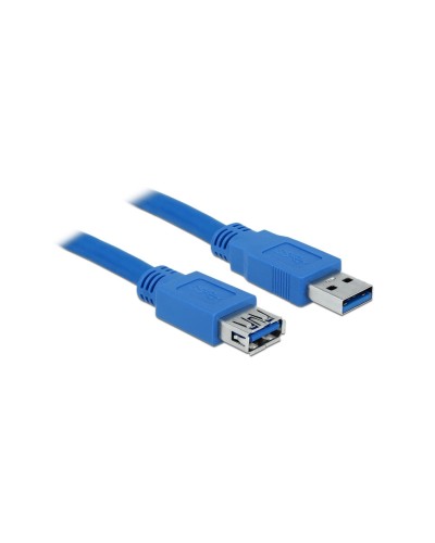 Delock Câble de prolongation USB 3.0 USB A - USB A 2 m