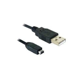 USB-mini-Kabel 1.5m A-Mini4P, USB2, Schwarz, Mini 4Pin Hirose Stecker USB-mini-Kabel 1.5m A-Mini4P, USB2, Schwarz, Mini 4Pin Hirose Stecker