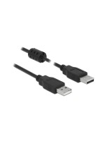 USB2.0 cable, A-Stecker for A-Stecker, 1m, black 