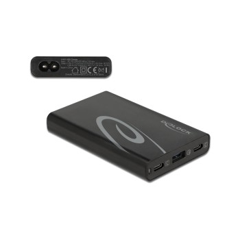 Delock Ladegerät 2x USB-C PD+ 1x USB-A, 2 x USB-C Power Delivery, 1 x USB-A, 60W Delock Ladegerät 2x USB-C PD+ 1x USB-A, 2 x USB-C Power Delivery, 1 x USB-A, 60W