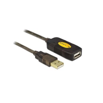 Delock USB 2.0 Verlängerungskabel 20 Meter, aktive Verstärkung, bis max 40 Meter kaskad