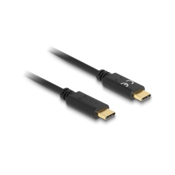 Delock Câble chargeur USB 5 A USB C - USB C 0.15 m Delock Câble chargeur USB 5 A USB C - USB C 0.15 m