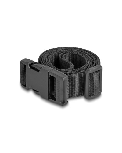 Delock Sangle de valise réglable, Noir, 1.5 m, 2 pièces