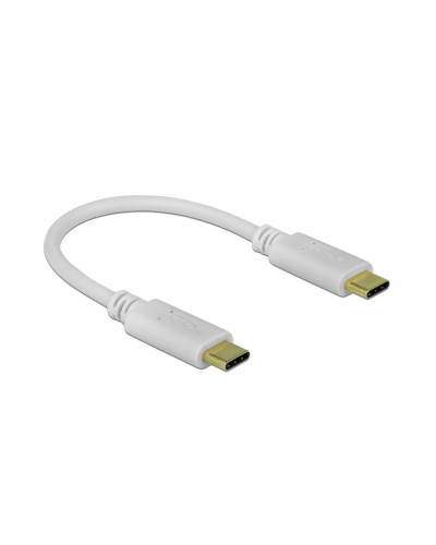Delock Câble chargeur USB PD 100 W USB C - USB C 0.15 m