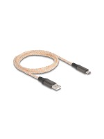 Delock USB 2.0 cable Typ-A for Typ-C, with RGB Beleuchtung, 1m