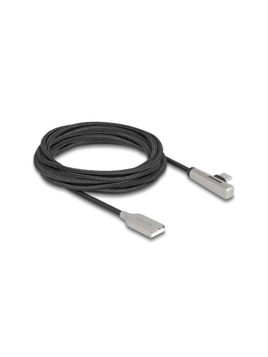 Delock Câble USB 2.0 Fonction de charge rapide 60 W USB A - USB C 3 m