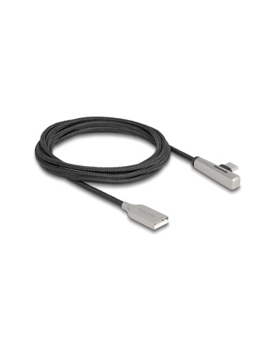 Delock Câble USB 2.0 Fonction de charge rapide 60 W USB A - USB C 2 m