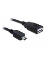 Delock Câble adaptateur USB 2.0 Mini-USB B - USB A 0.5 m