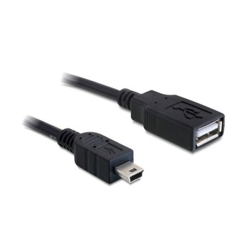 Delock Câble adaptateur USB 2.0 Mini-USB B - USB A 0.5 m Delock Câble adaptateur USB 2.0 Mini-USB B - USB A 0.5 m