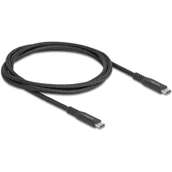 Delock Câble USB4 Type-C Données / Affichage / PCIe / PD 100W / 1 m Delock Câble USB4 Type-C Données / Affichage / PCIe / PD 100W / 1 m