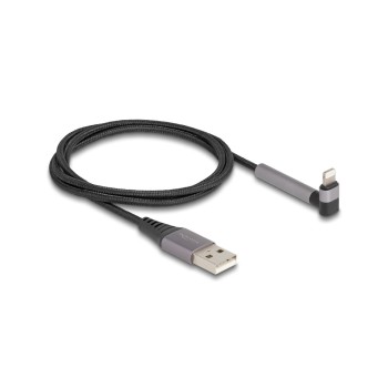 Delock USB Daten&Ladekabel USB-A-Lightning, für iPhone, iPad, iPod, 1.5m, MFi