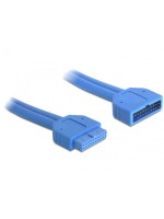 Delock 82943 USB 3.0 Pinheader Verlängerung, Stecker / Buchse, cablelänge 45 cm.