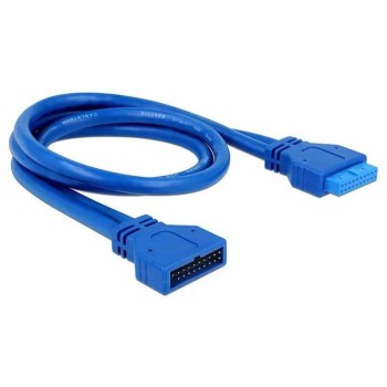 Delock 82943 USB 3.0 Pinheader Verlängerung, Stecker / Buchse, Kabellänge 45 cm. Delock 82943 USB 3.0 Pinheader Verlängerung, Stecker / Buchse, Kabellänge 45 cm.