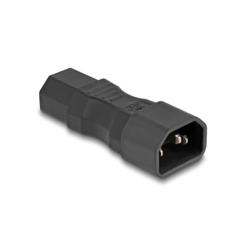 Delock Fiche adaptateur IEC60320 C13 - C14, droit Delock Fiche adaptateur IEC60320 C13 - C14, droit