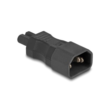 Delock Fiche adaptateur IEC60320 C14 - C7, droit Delock Fiche adaptateur IEC60320 C14 - C7, droit