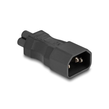 Delock Fiche adaptateur IEC60320 C14 - C5, droit Delock Fiche adaptateur IEC60320 C14 - C5, droit
