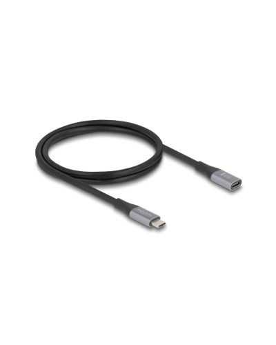 Delock Câble de prolongation USB 3.1 USB 40 Gbps USB C - USB C 1 m