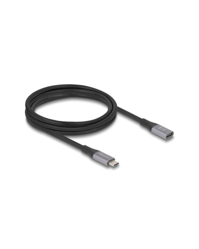 Delock Câble de prolongation USB 3.1 USB 40 Gbps USB C - USB C 2 m