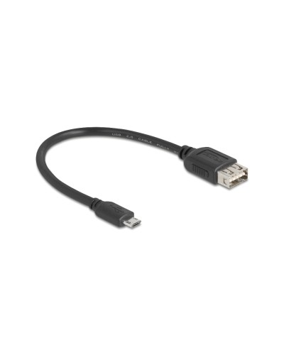 Delock Câble USB 2.0 EASY-USB USB A - Micro-USB B 0.2 m