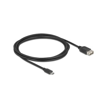 Delock USB2.0 Kabel EASY USB A-MicroB, 2.0m, EASY USB, beidseitig einsteckbar, schwarz Delock USB2.0 Kabel EASY USB A-MicroB, 2.0m, EASY USB, beidseitig einsteckbar, schwarz
