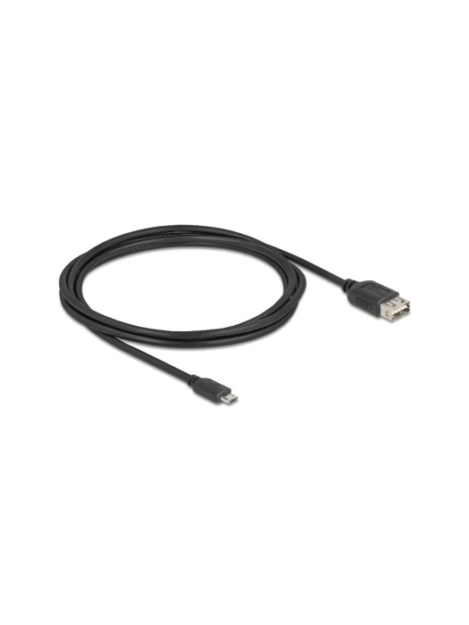 Delock Câble USB 2.0 EASY-USB USB A - Micro-USB B 2 m