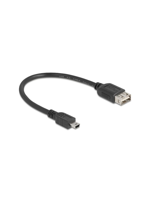 Delock Câble USB 2.0 EASY-USB USB A - Mini-USB B 0.2 m