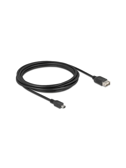 Delock Câble USB 2.0 EASY-USB USB A - Mini-USB B 3 m