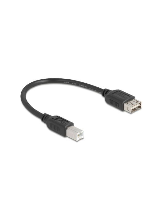 Delock Câble USB 2.0 EASY-USB USB A - USB B 0.2 m