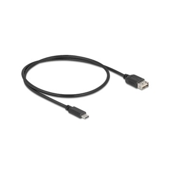 Delock USB2.0 Kabel EASY USB C-A, 0.5m, EASY USB, beidseitig einsteckbar, schwarz Delock USB2.0 Kabel EASY USB C-A, 0.5m, EASY USB, beidseitig einsteckbar, schwarz