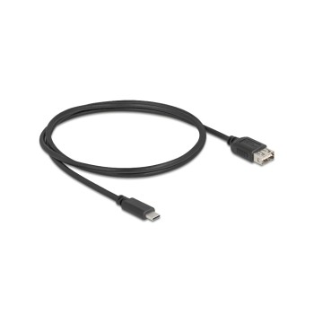 Delock USB2.0 Kabel EASY USB C-A, 1.0m, EASY USB, beidseitig einsteckbar, schwarz Delock USB2.0 Kabel EASY USB C-A, 1.0m, EASY USB, beidseitig einsteckbar, schwarz