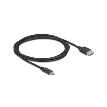 Delock USB2.0 Kabel EASY USB C-A, 2.0m, EASY USB, beidseitig einsteckbar, schwarz Delock USB2.0 Kabel EASY USB C-A, 2.0m, EASY USB, beidseitig einsteckbar, schwarz